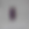 Bague enfant cabochon acrylique violet 12mm