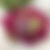 Broche raisin en perles miyuki tissées à l'aiguille / pièce unique