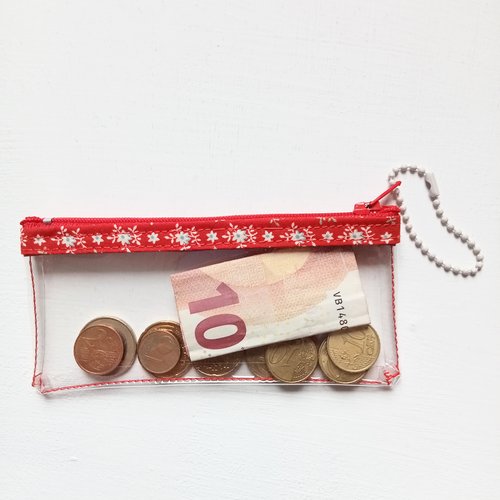 Porte-monnaie transparent
