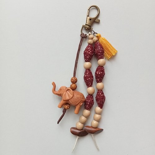 Bijou de sac éléphant