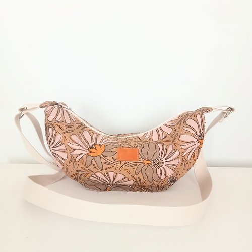 Sac demi lune souple
