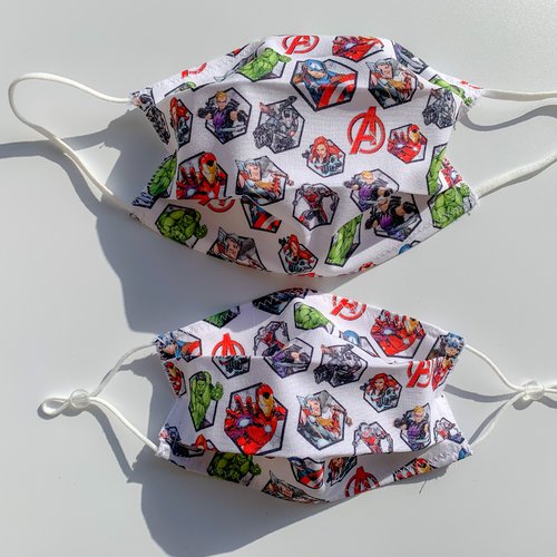 Masque marvel (adulte et enfant)
