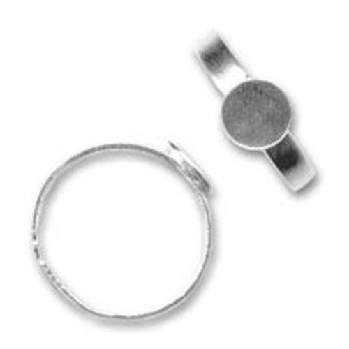 support bague argent reglable support bague argent reglable