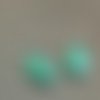 Boucles d'oreilles argent 925/000 pierre naturelle malachite vert zébré