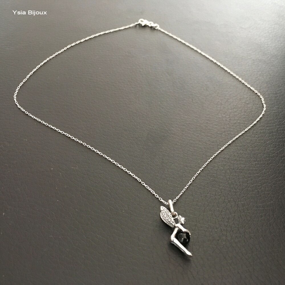 collier argent fee collier argent fee