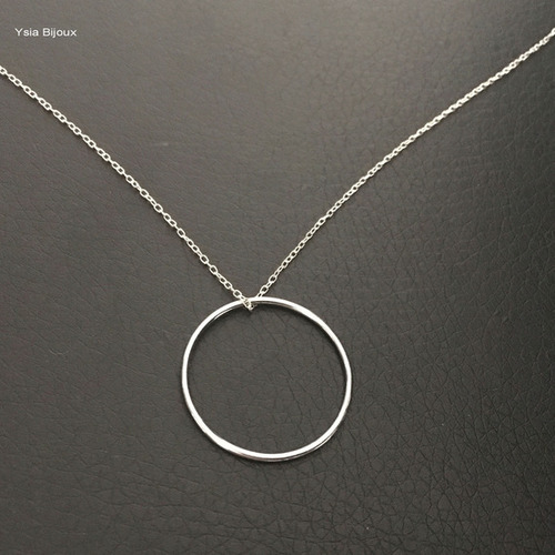 collier argent pendentif rond collier argent pendentif rond