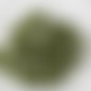 25 facettes verte olive transparent t 6