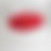 Rocaille tube miyuki  rouge ab mat