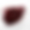 Rocaille tube 7 mm rouge foncé 10 gr
