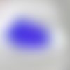 Rocaille t 11 bleu irisé