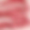 Ruban elastique : vichy rouge/blanc 20mm  longueur 100cm 