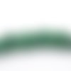 Malachite pierres synthetiques : 20 rondes 8mm