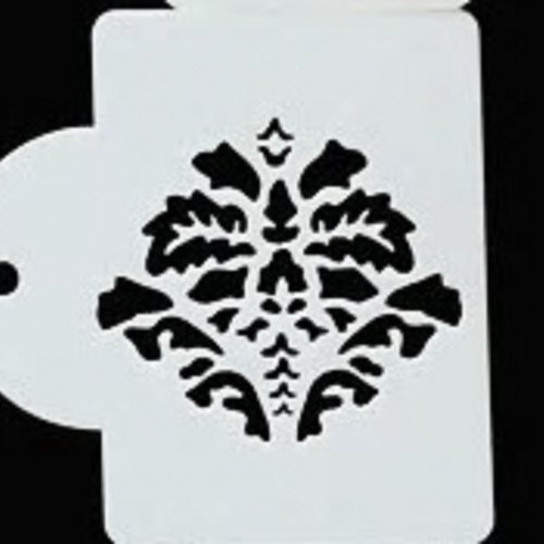Pochoir plastique 10*7cm : motif antique (b04)