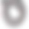 Perles hematites : 45 cercles 8mm (01)