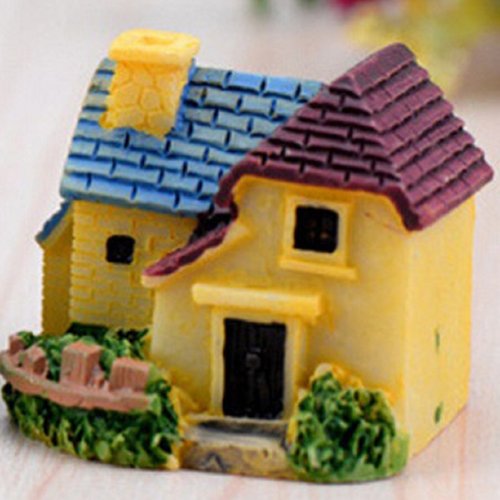 Miniature resine : maison hauteur 2.5cm (33)