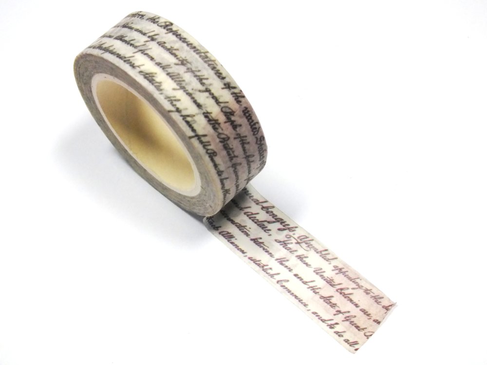 Ruban Washi 15 mm x 10 m motif mètre ruban (masking tape