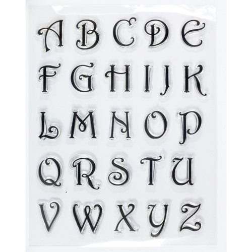 Alphabet tampon lettres majuscule hauteur de 20 à 25mn