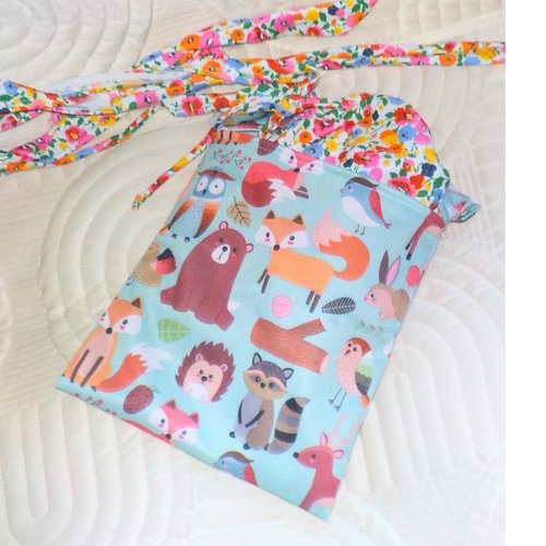 Sac écologique sac pull pour maillots de bains collations repas sac enfant avions