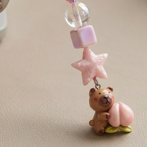 Bijou de portable capybara accessoire télephone capibala capybara kawaii