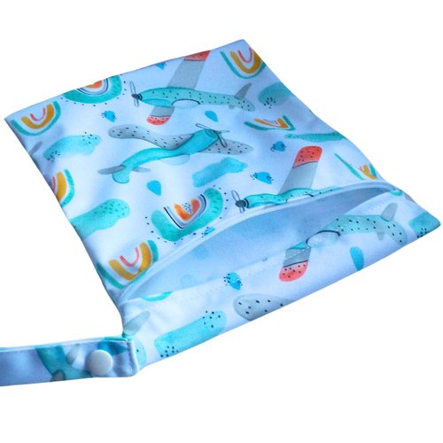Sac écologique sac pull pour maillots de bains collations repas sac enfant avions