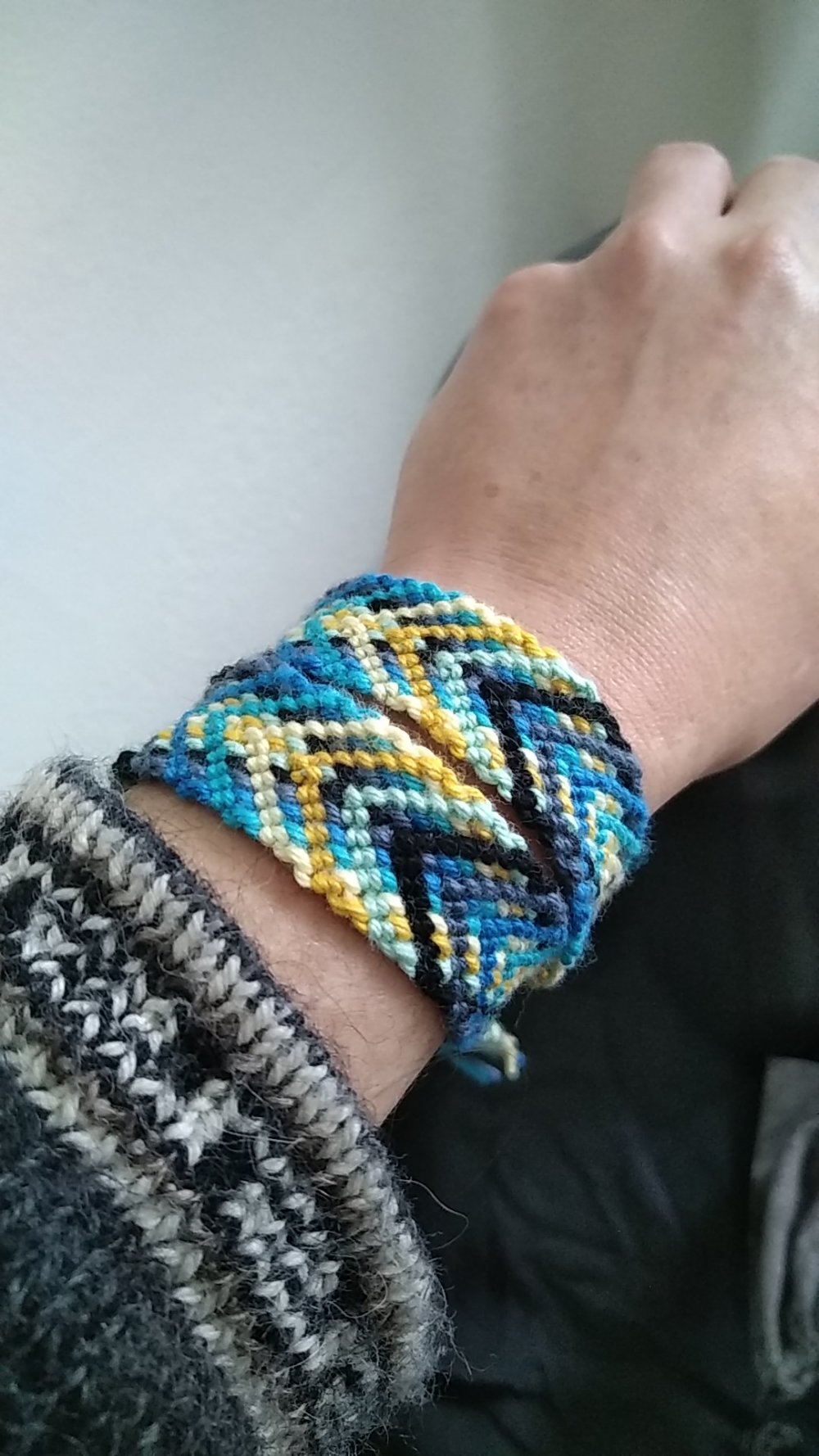 Bracelet marin Femme/Homme cordage Multicolore Fait main