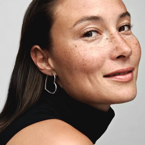 Boucles d’oreilles cœur argent ou doré – fines, légères et pleines de tendresse