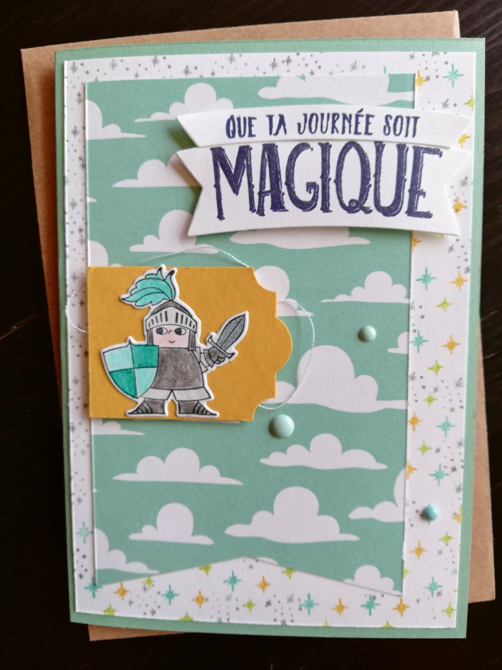 Carte D Anniversaire Chevalier Un Grand Marche