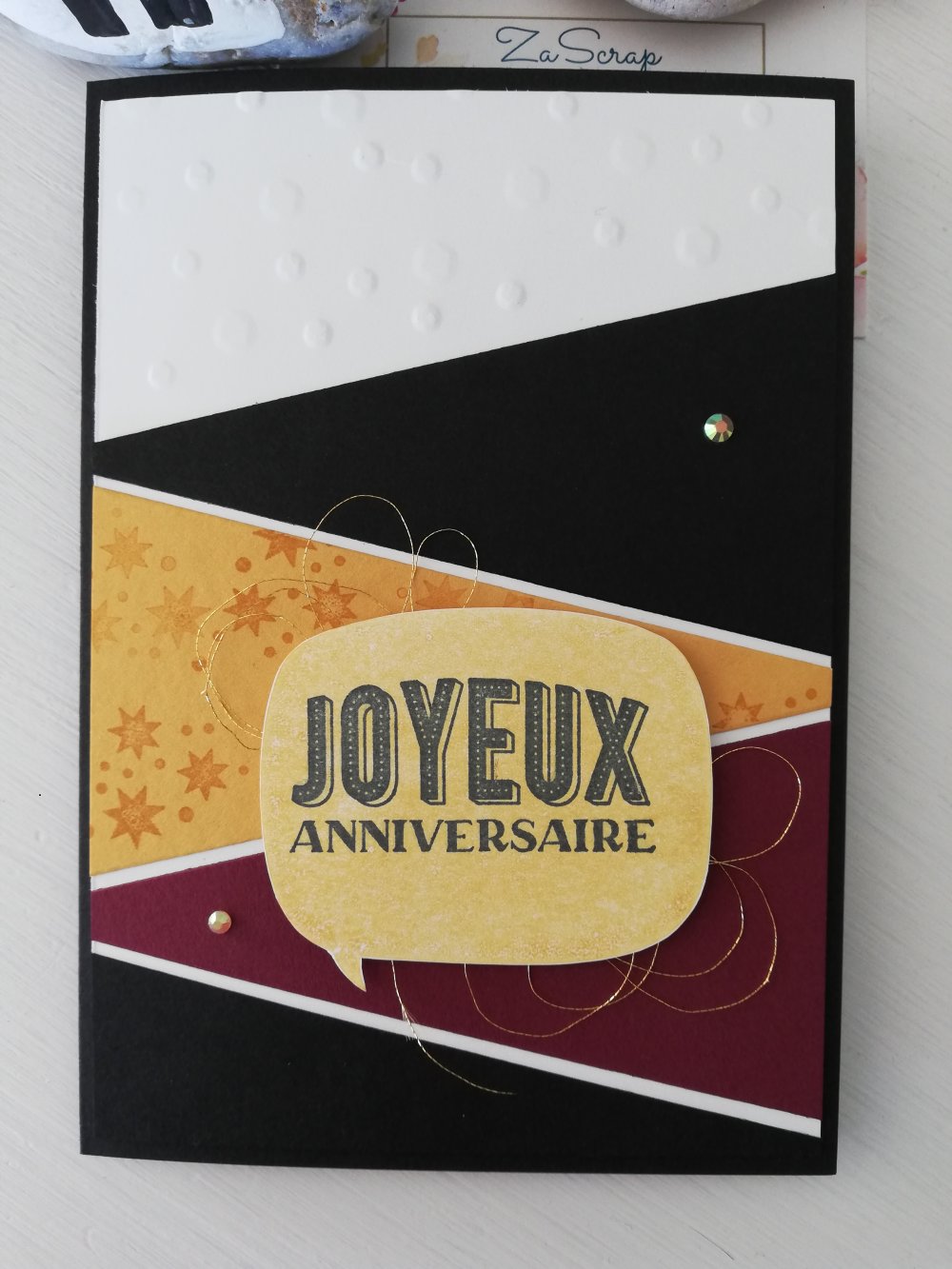 Carte D Anniversaire Joyeux Anniversaire Theme Harry Potter Un Grand Marche