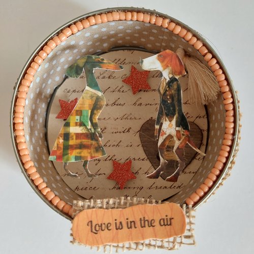 Boîte décorative à suspendre