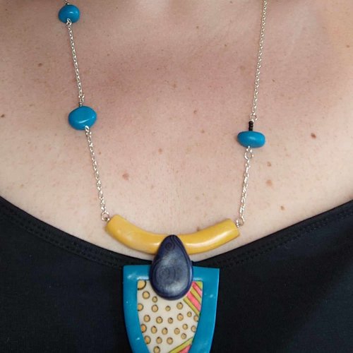 Collier mi long