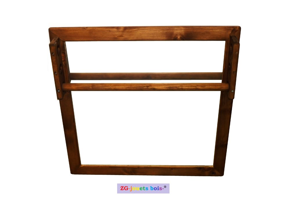 Miroir Montessori 65 X 65cm Miroir Avec Barre De Maintien Reglable Encombrement Faible Amenagement Nido Un Grand Marche