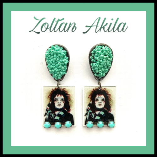 Boucles d'oreilles beetlejuice