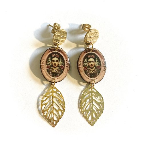 Boucles d’oreilles frida