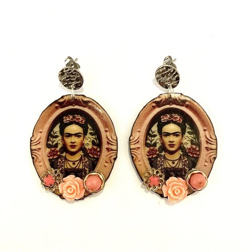 Boucles d’oreilles ovales frida