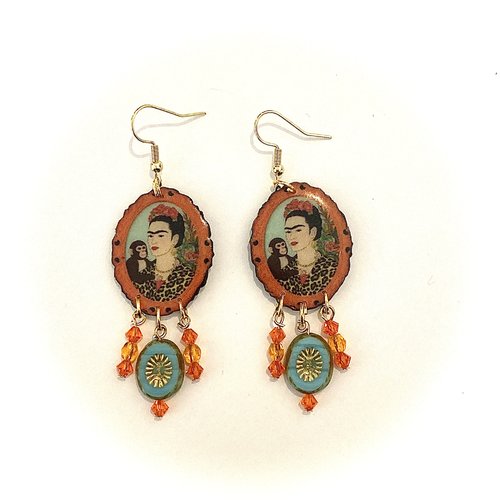 Boucles d’oreilles bohèmes frida