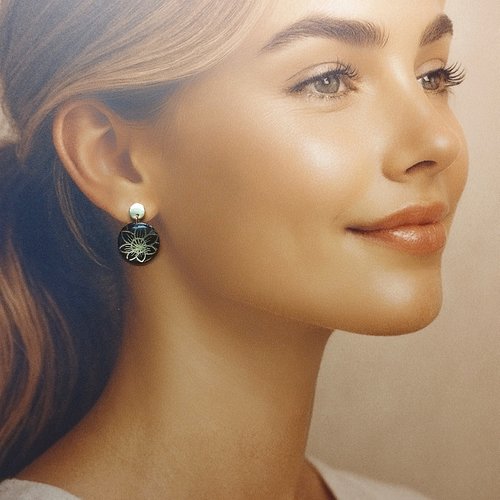 Boucles d'oreilles isra