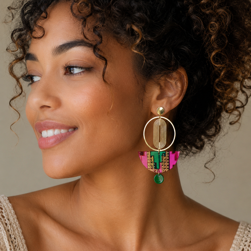 Boucles d'oreilles zyanna