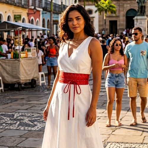 Ceinture obi wax