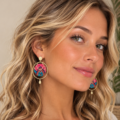 Boucles d'oreilles alexia