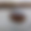 Cabochon oval 18 x 25 mm -  agate grise orangée - pierre de gemme   - 31 