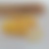 5 fermoir crochet à mousqueton avec anneau en plastique jaune - 4.2 x 1.8 cm - 33.54 