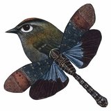 Un oiseau dans la bouche