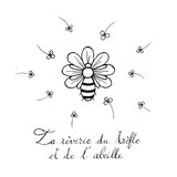 La rêverie du trèfle et de l'abeille