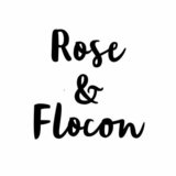 Rose et Flocon