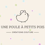 Une poule à petits pois