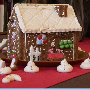 Maison en pain d'épice