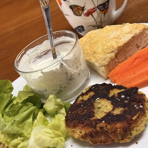 Galette de pois chiche