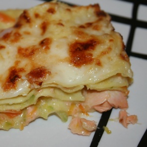 Lasagnes de saumon