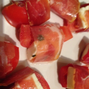 bouchée tomates mozza