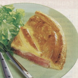 feuilleté jambon comté